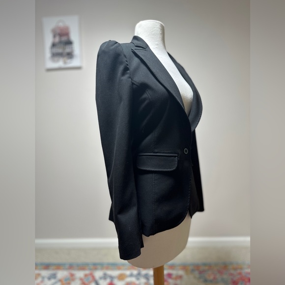 Guess Los Angeles black fitted blazer women’s size small - Picture 5 of 7